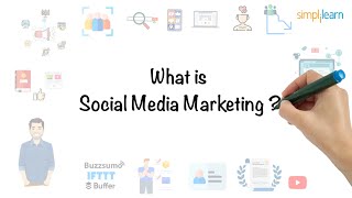 Social Media Marketing In 5 Minutes  What Is Social Media Marketing For Beginners  Simplilearn [upl. by Assenat279]