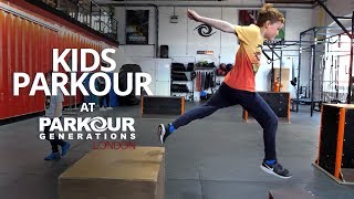 Kids Parkour  Parkour Generations London [upl. by Mccreery650]