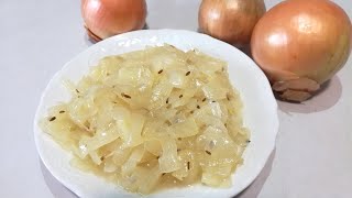 Cibulové dušené přílohové zelí recept [upl. by Adnalro649]