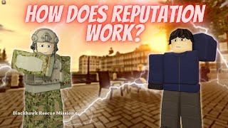 Blackhawk Rescue Mission 5  Reputation and Quest Explanation  Roblox [upl. by Glyn]