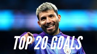 Sergio Agüero ● Top 20 Goals Ever  HD [upl. by Constantia]