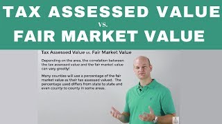 Tax Assessed Value VS Fair Market Value [upl. by Annayak456]