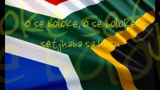 South Africa National Anthem Nkosi sikelel iAfrikamp4 [upl. by Lilybelle746]