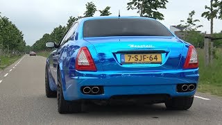 Maserati Quattroporte 42 V8 with Straight Custom Exhaust  LOUDEST EVER [upl. by Ward]