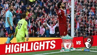 Highlights Liverpool 30 Bournemouth  Mane Salah amp Firmino on target again [upl. by Etnovert]