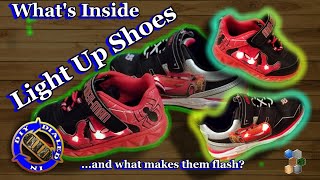 How Light Up Shoes Work  See Whats Inside Sketchers Kids Litebeams [upl. by Tull]