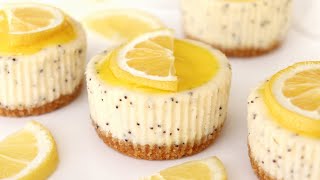 Mini Lemon Cheesecake Recipe  Top Tasty Recipes [upl. by Hannad]