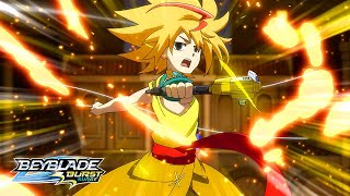 Overwhelming power of Fafnir  Beyblade Burst Surge  Disney XD [upl. by Nyleek]