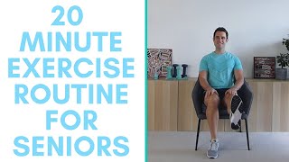 20Minute Senior Exercise Routine for Vitality [upl. by Ever]