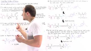 SolidPhase Synthesis of Proteins [upl. by Sirtimed]