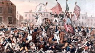 16th August 1819 Protesters killed in the Peterloo Massacre in Manchester [upl. by Leeth654]