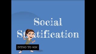 Social Class Part ITypes of Social Stratification [upl. by Ringo]