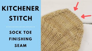 Kitchener Stitch Tutorial [upl. by Jodie744]