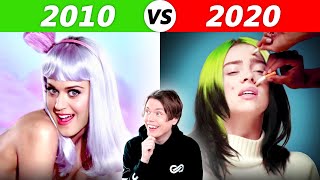 POPULAR Songs in 2010 vs 2020 [upl. by Airretnahs]