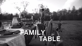 Zac Brown Band  Family Table Lyric Video  Welcome Home [upl. by Nyrhtak]