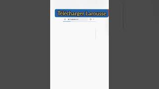 Télécharger gratuitement le dictionnaire français Larousse [upl. by Remas891]