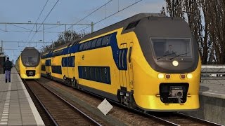 Train Simulator Den Helder  Amsterdam Centraal with NS VIRM [upl. by Carboni]