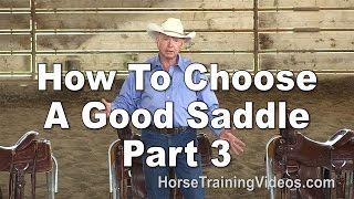 Saddle Video Series  Part 3  Western Saddle Fitting for Horse and Rider [upl. by Aizti1]