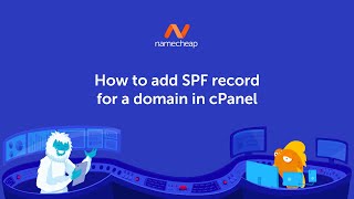 How to add SPF record for a domain in cPanel [upl. by Odnama]