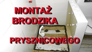 Montaż brodzika kabiny prysznicowej [upl. by Nevanod]