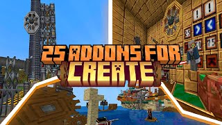 Top 25 Create Mod Addons [upl. by Ogden]