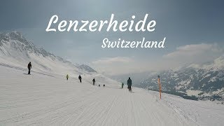 Epic Spring Skiing in Lenzerheide Switzerland [upl. by Hirai]