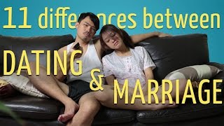 11 Differences Between Dating amp Marriage [upl. by Macintosh776]