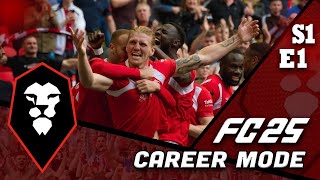 WELCOME TO SALFORD FC25 RTG Career Mode [upl. by Sherburne]