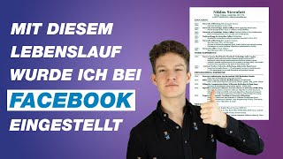 Lebenslauf schreiben 11 wichtige Tipps mit Vorlage zum Download [upl. by Vasilis]