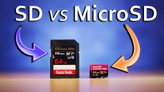 Using Micro SD in your camera instead of SD [upl. by Screens]