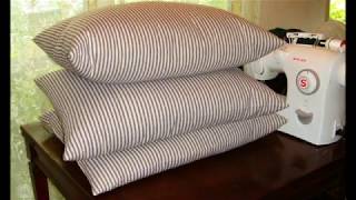 How to Make a Feather Pillow [upl. by Bent]