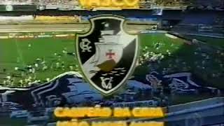 Vasco 3x1 São Caetano 18012001  Final Brasileiro 2000 Vasco campeão TV Globo [upl. by Lemak]