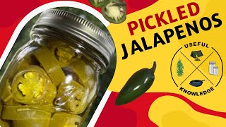 Pickled Jalapenos  How to make and can  Useful Knowledge [upl. by Richard]