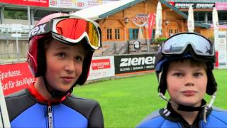 Nachwuchstraining des Skiclubs Oberstdorf [upl. by Waddle]