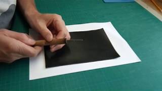 Bookbinding  Simple Foil Tooling [upl. by Droffats]