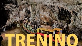 Trenino Grotte di Postumia Slovenia  Giro completo OnRide [upl. by Ronoh]