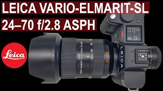 Shooting the NEW Leica VarioElmaritSL 24–70mm f28 ASPH on the LEICA SL2 [upl. by Hsizan680]