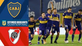 Boca Juniors vs River Plate Extended Highlights  Copa de la Liga Quarterfinal  CBS Sports HQ [upl. by Eleaffar633]