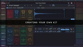 Tracktion Waveform 10 Drum Sampler [upl. by Inglebert338]