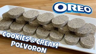 COOKIES AND CREAM POLVORON  Easy Recipe [upl. by Saenihp878]