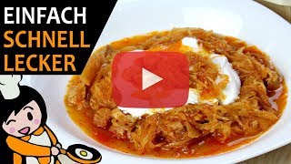 Szegediner Gulasch  Rezept Videos [upl. by Senn684]