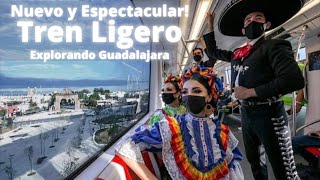 LÍNEA 3 TREN LIGERO  GUADALAJARA MÉXICO 2023 [upl. by Ahsilem708]