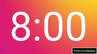 8 Minute Timer Countdown  Colorful [upl. by Retsub]