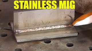 MIG Welding Stainless Steel [upl. by Cleres371]