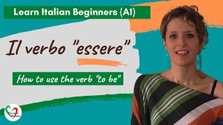 14 Learn Italian Beginners A1 How to use the verb “essere” “to be” [upl. by Anairol]