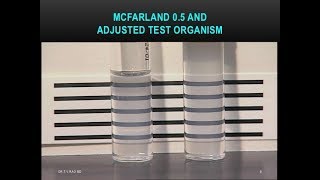 McFarland Standard preparation [upl. by Annabelle]