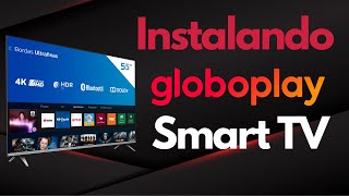 Como Instalar Globoplay Smart TV Philips 4k 50 Polegadas Modelo PUG6654 [upl. by Kamat]