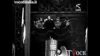 Discorso del Duce Benito Mussolini a Milano 25 ottobre 1932 [upl. by Yauq731]