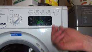 Indesit Advance 7kg wash 5kg dry IWDE7145 Washer Dryer Overview [upl. by Oicor]