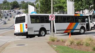 1988 Flxible Metro B ADB MARTA Bus3360 Turning into GWCC [upl. by Chemash]